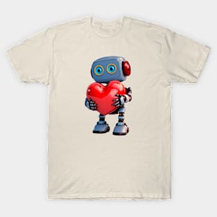 Robot AI Love T-Shirt